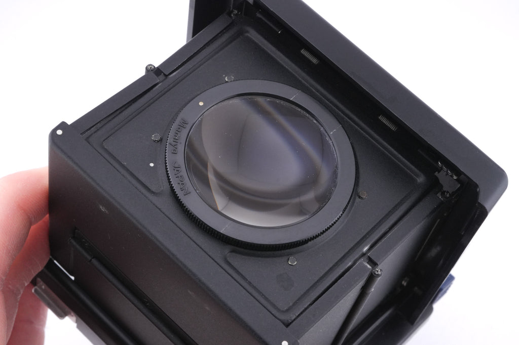 Mamiya RZ67 Professional + 120 6x7 Roll Film Holder Professional + Waist Level Finder + Type A3 Focusing Screen