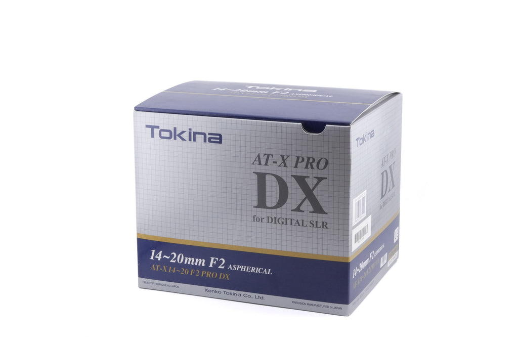 Tokina 14-20mm f2 AT-X Pro DX Aspherical
