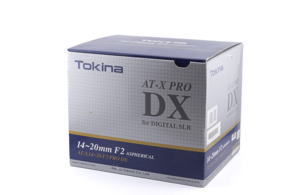 Tokina 14-20mm f2 AT-X Pro DX Aspherical