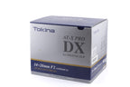 Tokina 14-20mm f2 AT-X Pro DX Aspherical