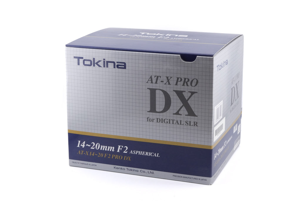 Tokina 14-20mm f2 AT-X Pro DX Aspherical