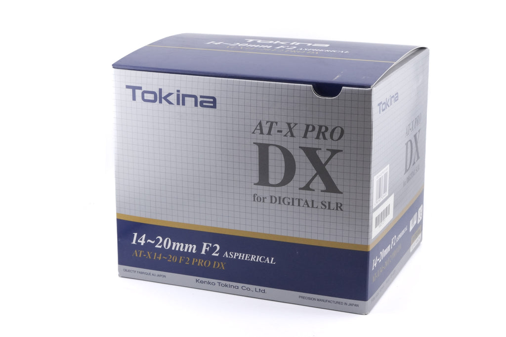 Tokina 14-20mm f2 AT-X Pro DX Aspherical