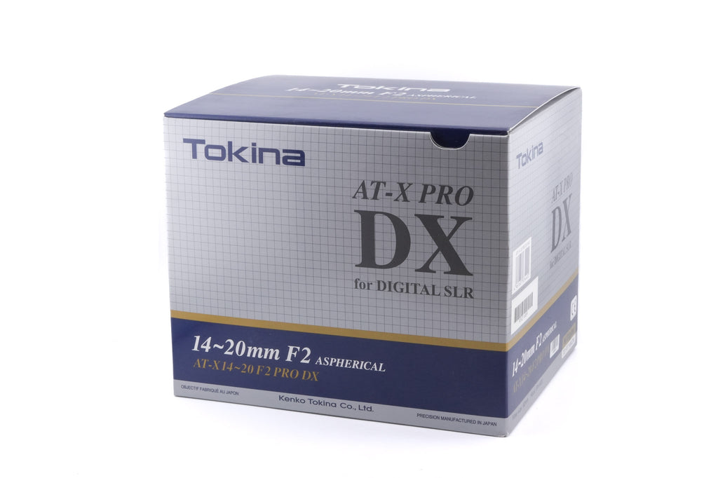 Tokina 14-20mm f2 AT-X Pro DX Aspherical