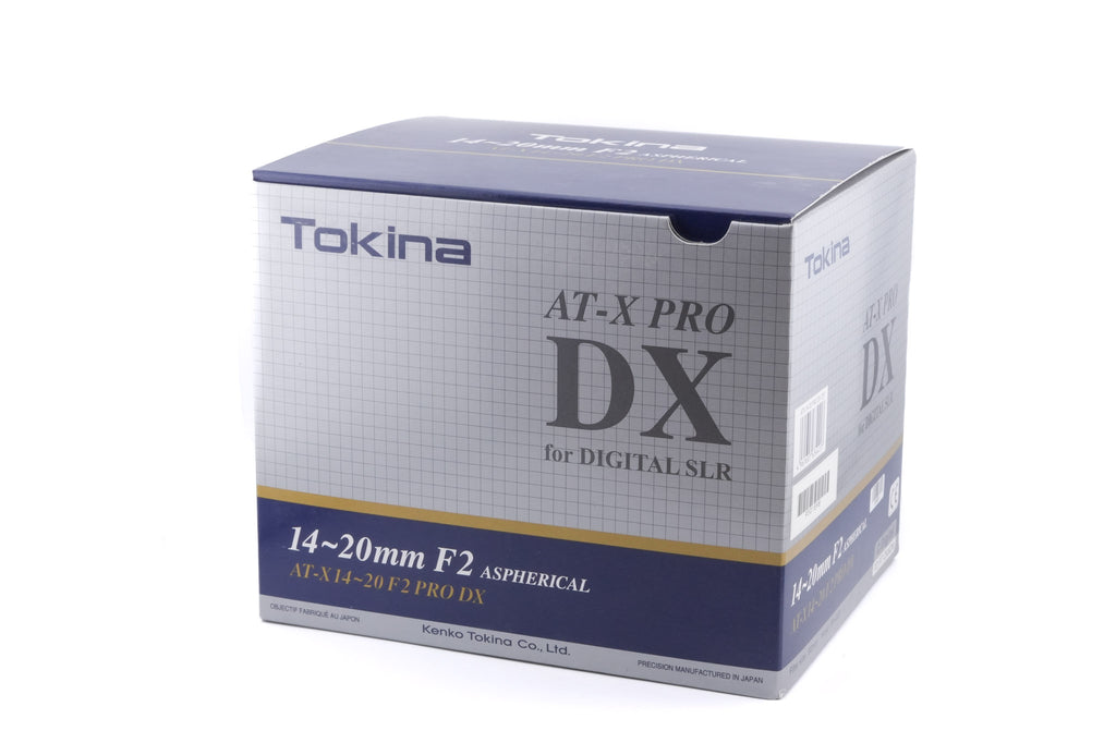 Tokina 14-20mm f2 AT-X Pro DX Aspherical