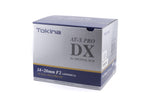 Tokina 14-20mm f2 AT-X Pro DX Aspherical
