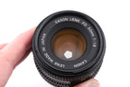 Canon 50mm f1.8 FDn
