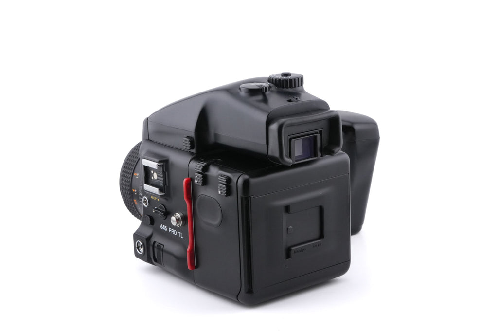 Mamiya 645 Pro TL + WG401 Power Drive Winder Grip + HA401 120/220 Roll Film Holder + FE401 AE Prism Finder + 120 Roll Film Insert (HA401) + 80mm f2.8 Sekor C
