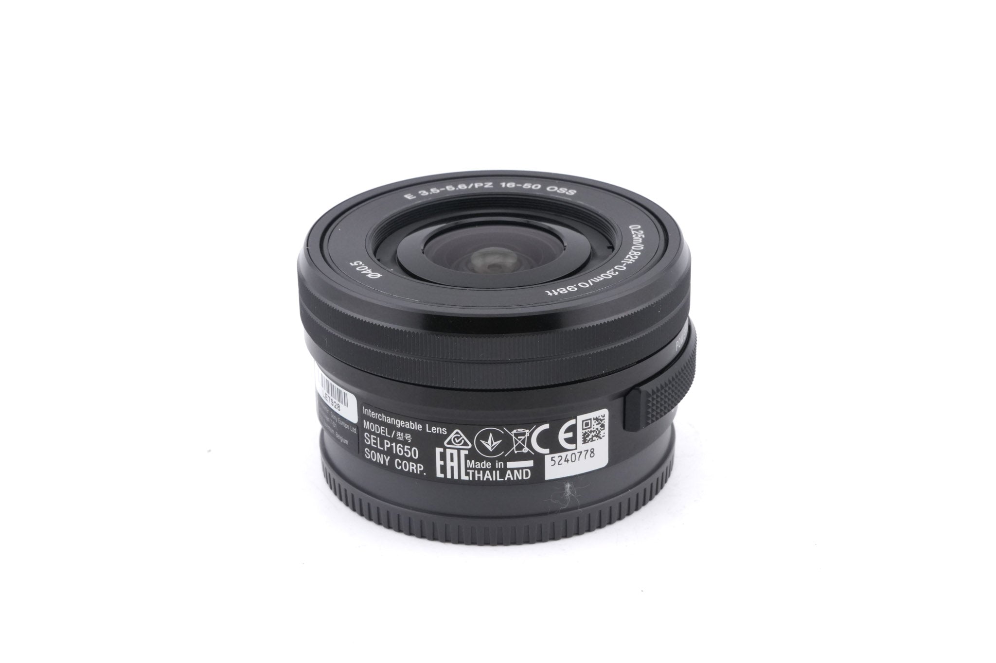 Sony 16-50mm f3.5-5.6 PZ OSS (SELP1650)