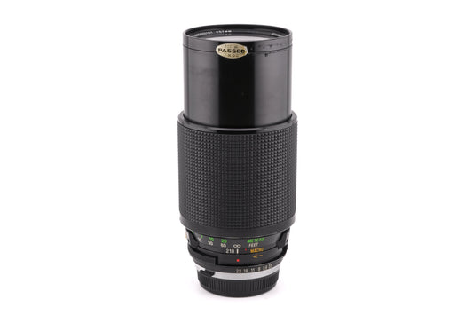 Vivitar 70-210mm f3.5 Series 1 Macro Focusing Auto Zoom - Lens