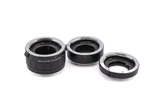 Soligor Extension Tube Set C/AF