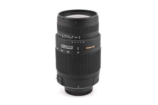 Sigma 70-300mm f4-5.6 DG OS - Lens