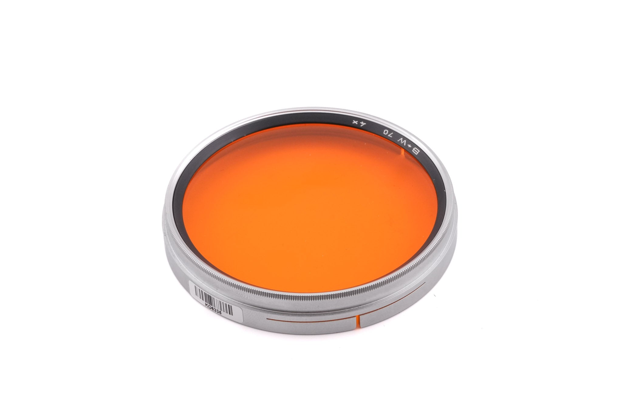 B+W 70mm Push-On Orange Filter 4x - Accessory