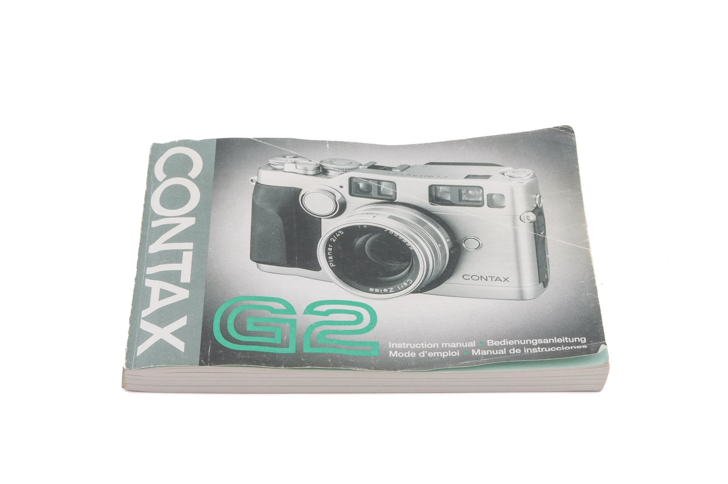 Contax G2 Instruction Manual