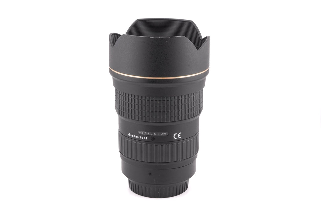 Tokina 16-28mm f2.8 AT-X Pro SD Aspherical IF FX