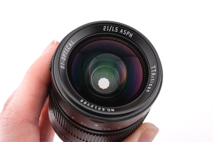 TTArtisan 21mm f1.5 ASPH