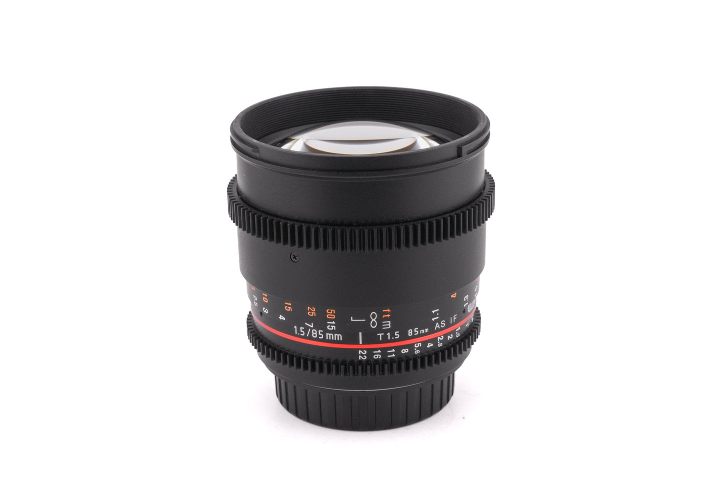 Samyang 85mm T1.5 AS IF UMC II Cine - Lens