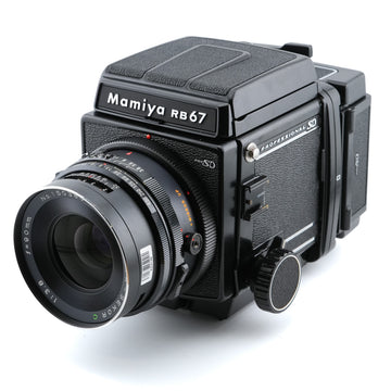 Mamiya RB67 Pro SD + 90mm f3.8 Sekor C + 120 Pro-SD 6x7 Film Back + Waist Level Finder