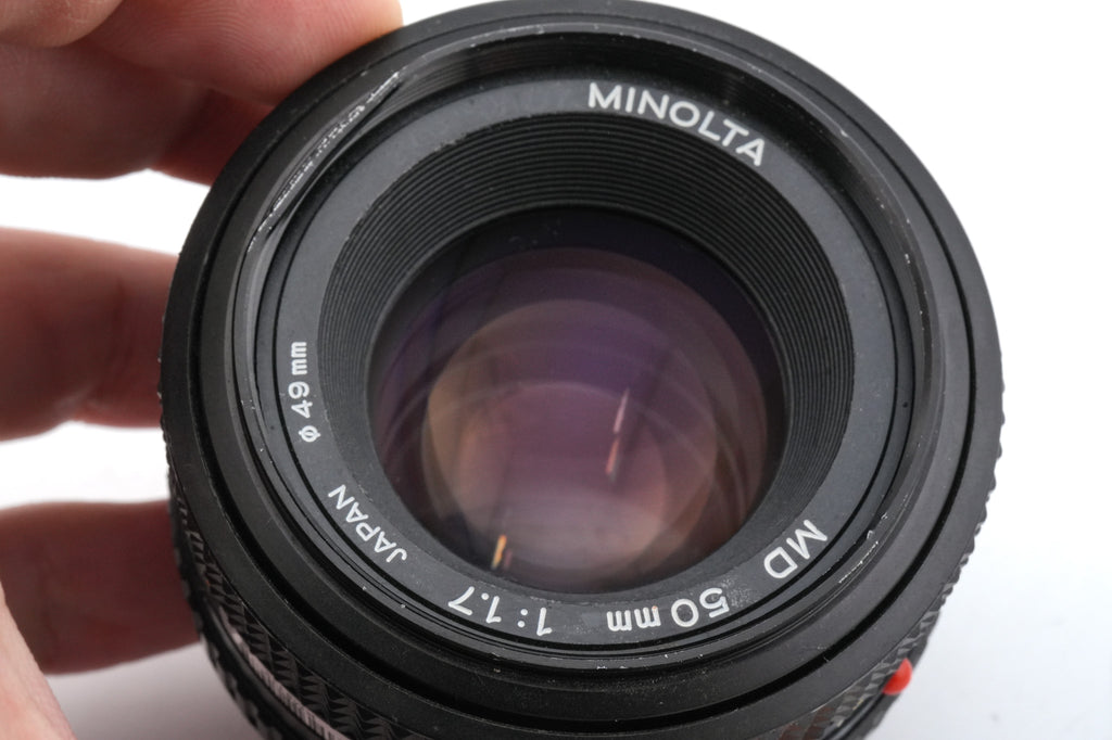 Minolta 50mm f1.7 MD