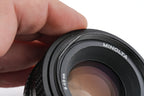 Minolta 50mm f1.7 MD