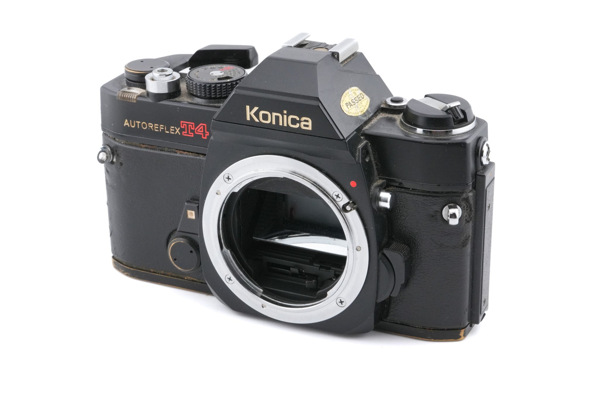 Konica Autoreflex T4 Vintage outlets Film Camera with Lens, Batteries and 35mm Film