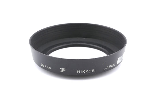 Nikon 52mm F Lens Hood (28mm f3.5)