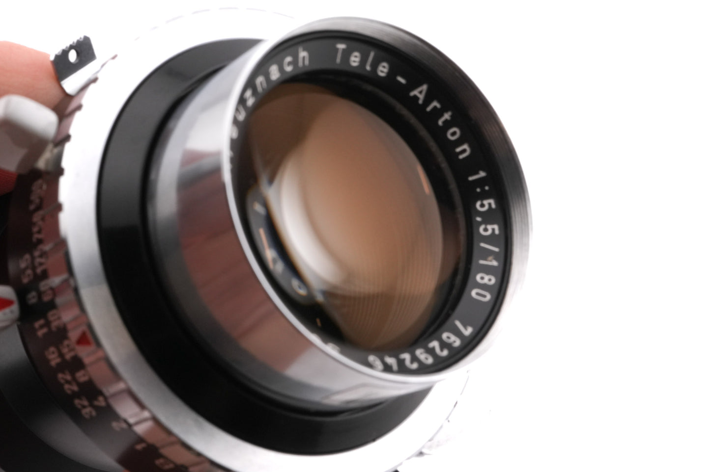 Schneider-Kreuznach 180mm f5.5 Tele-Arton (Shutter)