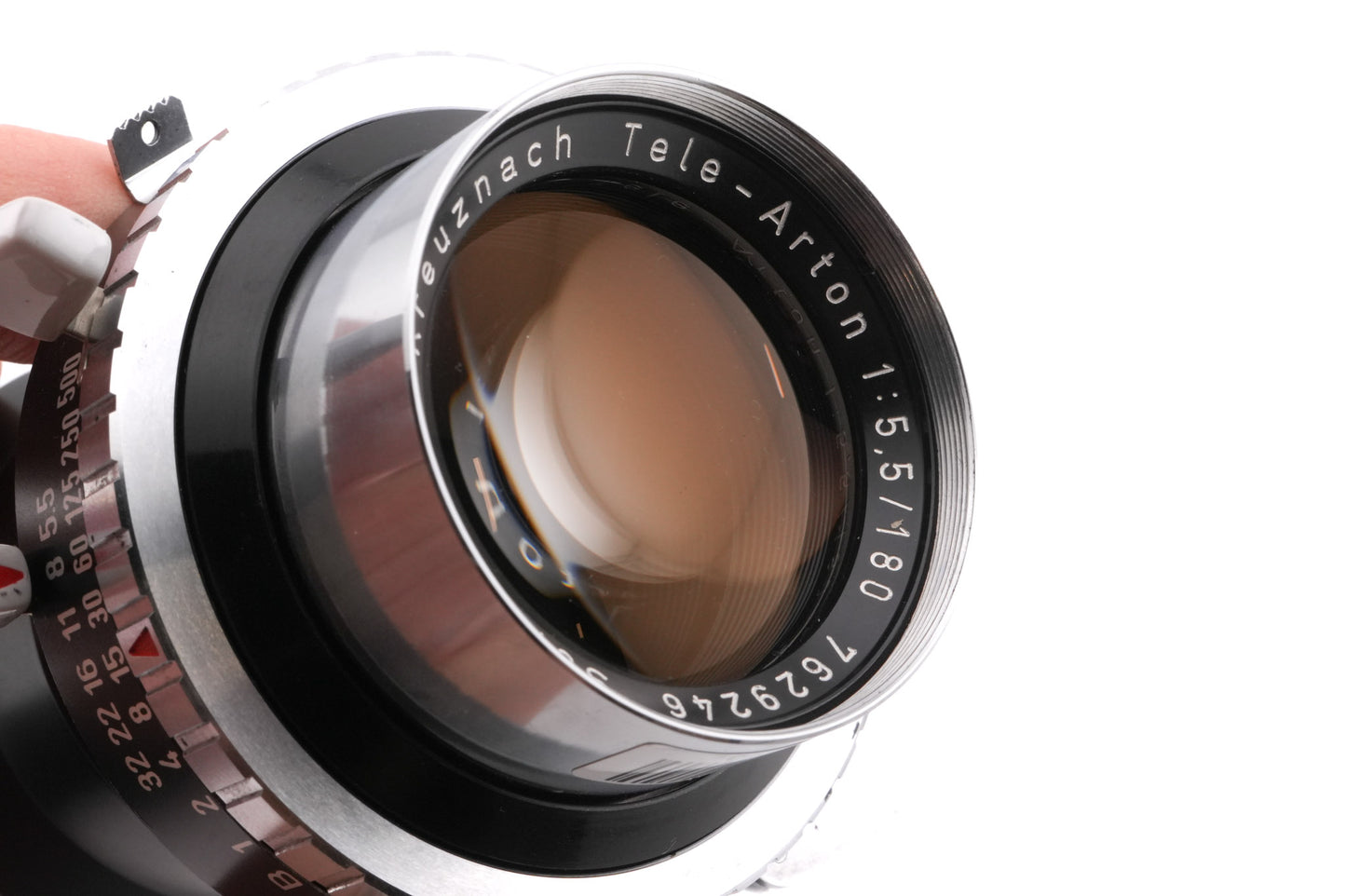 Schneider-Kreuznach 180mm f5.5 Tele-Arton (Shutter)