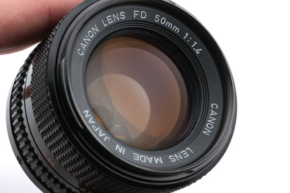 Canon 50mm f1.4 FDn
