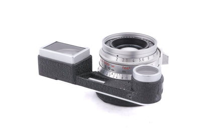 Leica 35mm f2 Summicron (Type I, Goggles) (8-Element) (Silver, SAMWO / 11108)