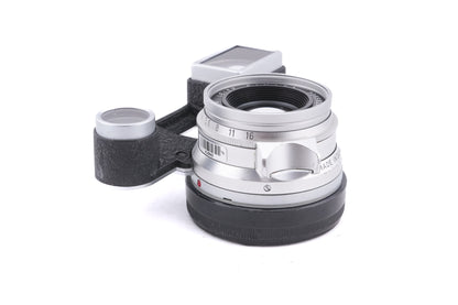 Leica 35mm f2 Summicron (Type I, Goggles) (8-Element) (Silver, SAMWO / 11108)