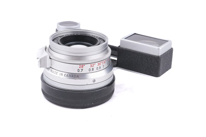 Leica 35mm f2 Summicron (Type I, Goggles) (8-Element) (Silver, SAMWO / 11108)