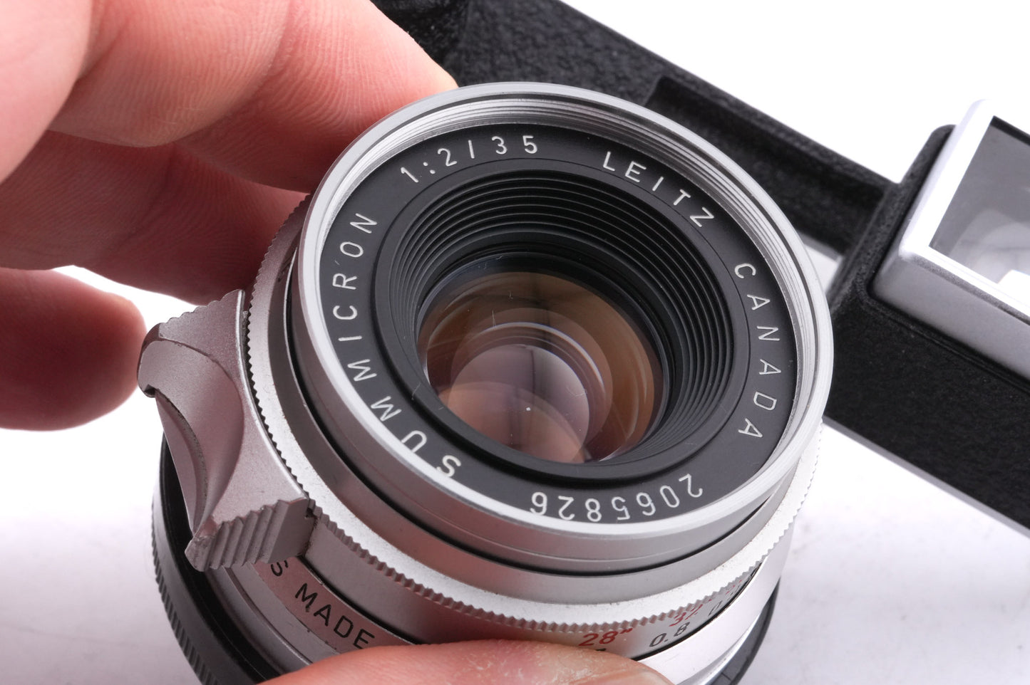 Leica 35mm f2 Summicron (Type I, Goggles) (8-Element) (Silver, SAMWO / 11108)