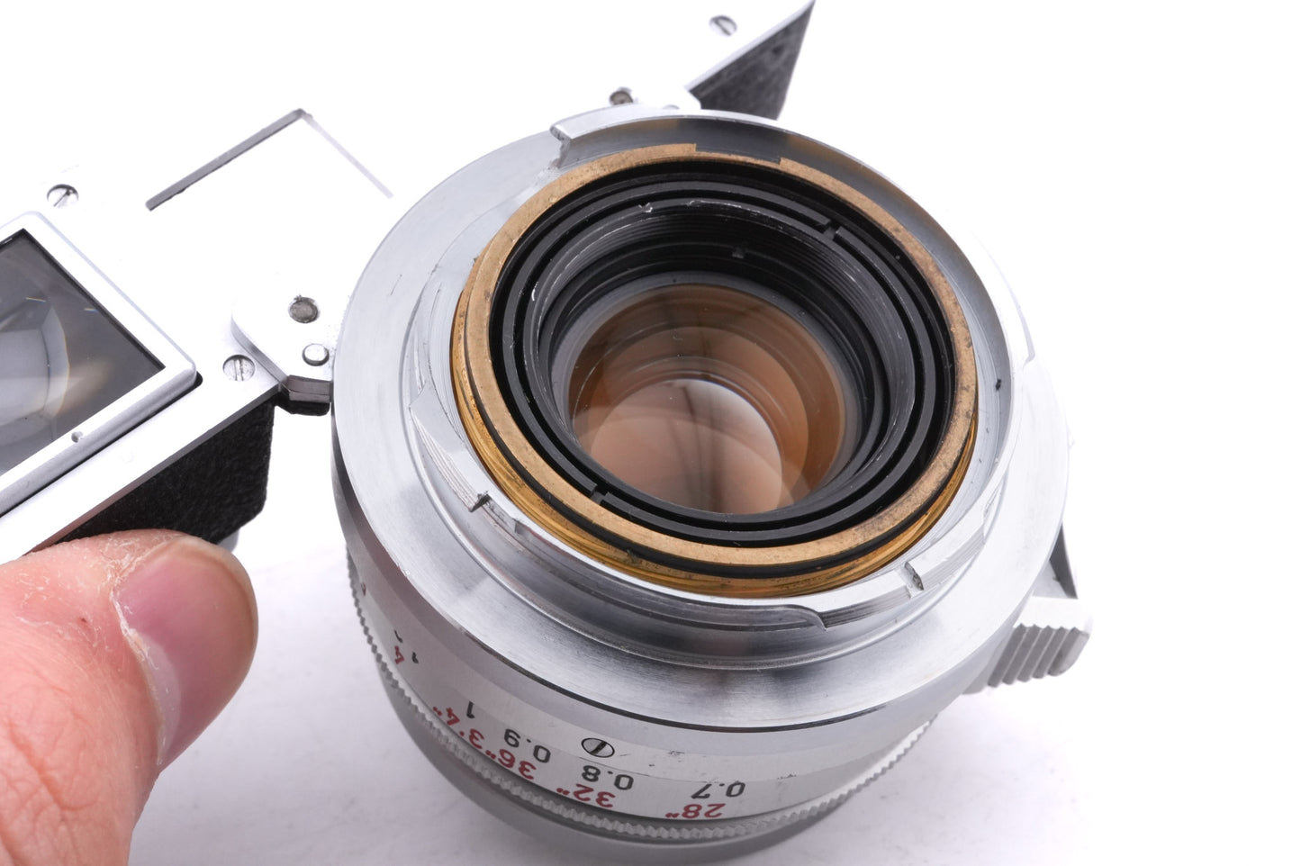 Leica 35mm f2 Summicron (Type I, Goggles) (8-Element) (Silver, SAMWO / 11108)
