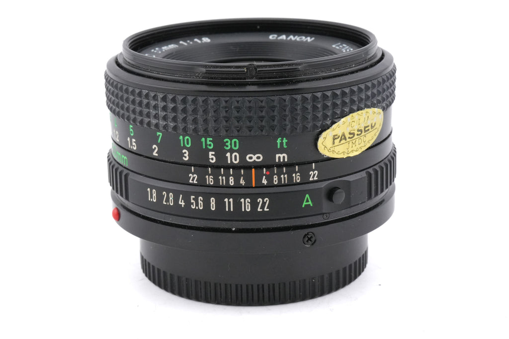Canon 50mm f1.8 FDn