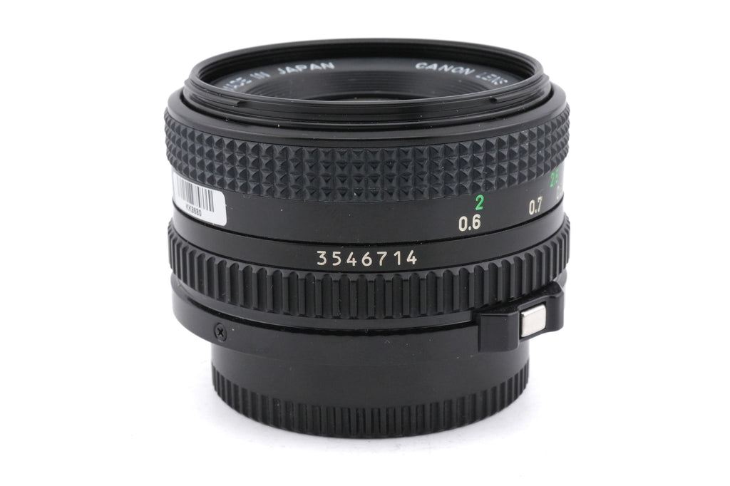 Canon 50mm f1.8 FDn