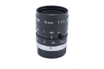 Pentax 16mm f1.4 TV Lens C1614-M