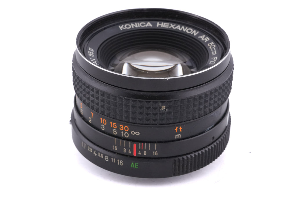 Konica 50mm f1.7 Hexanon AR