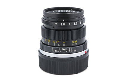Leica 50mm f2 Summicron (Type III) (11817)