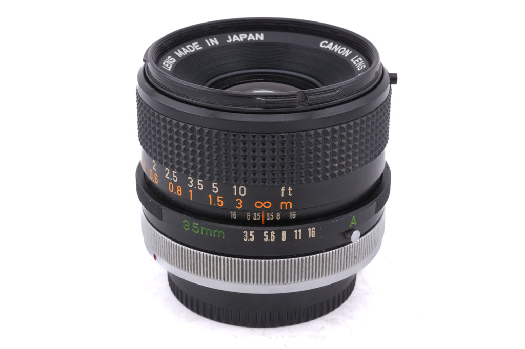 Canon 35mm f3.5 S.C.