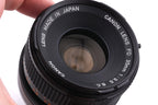 Canon 35mm f3.5 S.C.