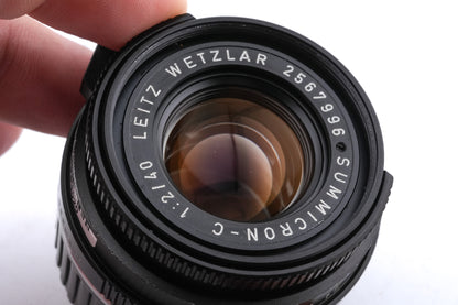 Leica 40mm f2 Summicron-C (11542)