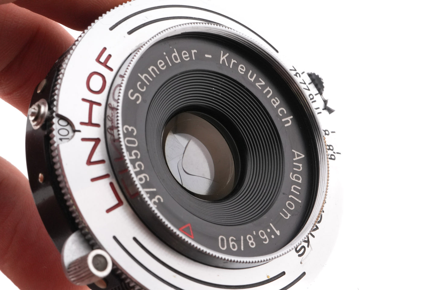Schneider-Kreuznach 90mm f6.8 Angulon (Shutter)