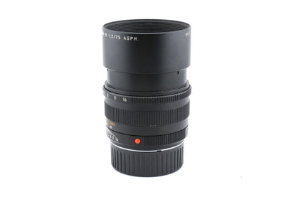 Leica 75mm f2 APO-Summicron-M ASPH. (Black, 11637)
