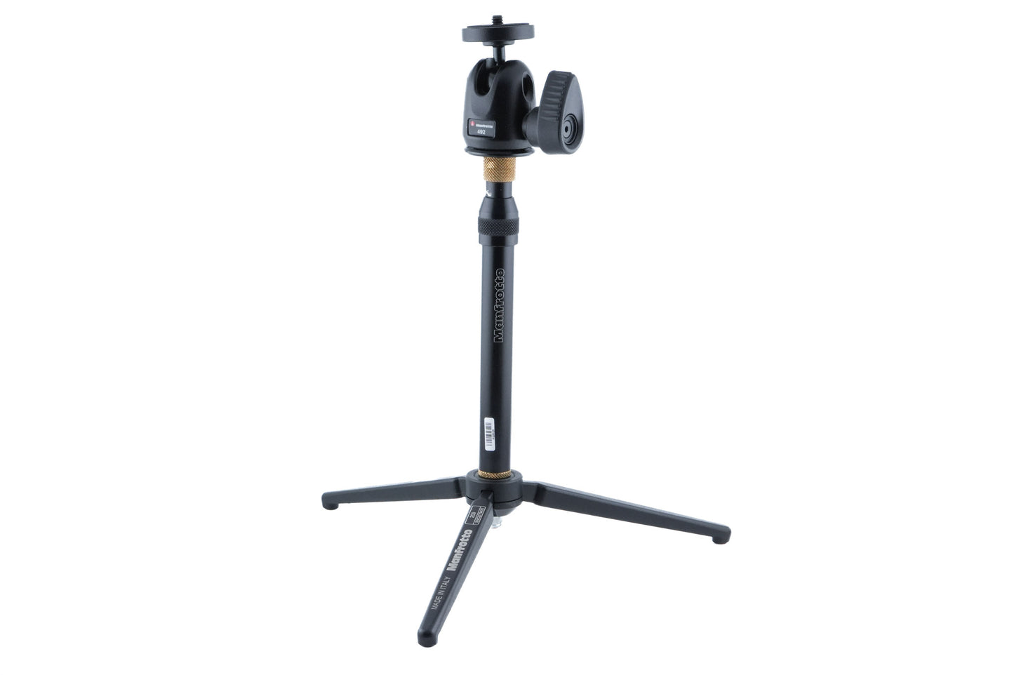 Manfrotto Table Top Tripod (209) + Tripod Extension (259B) + Micro Ball Head (492LCD)