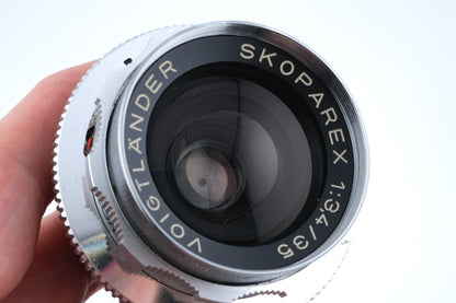 Voigtländer 35mm f3.4 Skoparex