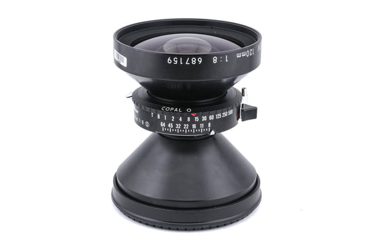 Nikon 120mm f8 Nikkor-SW (Shutter)