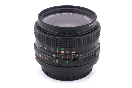 Canon 50mm f1.8 FDn