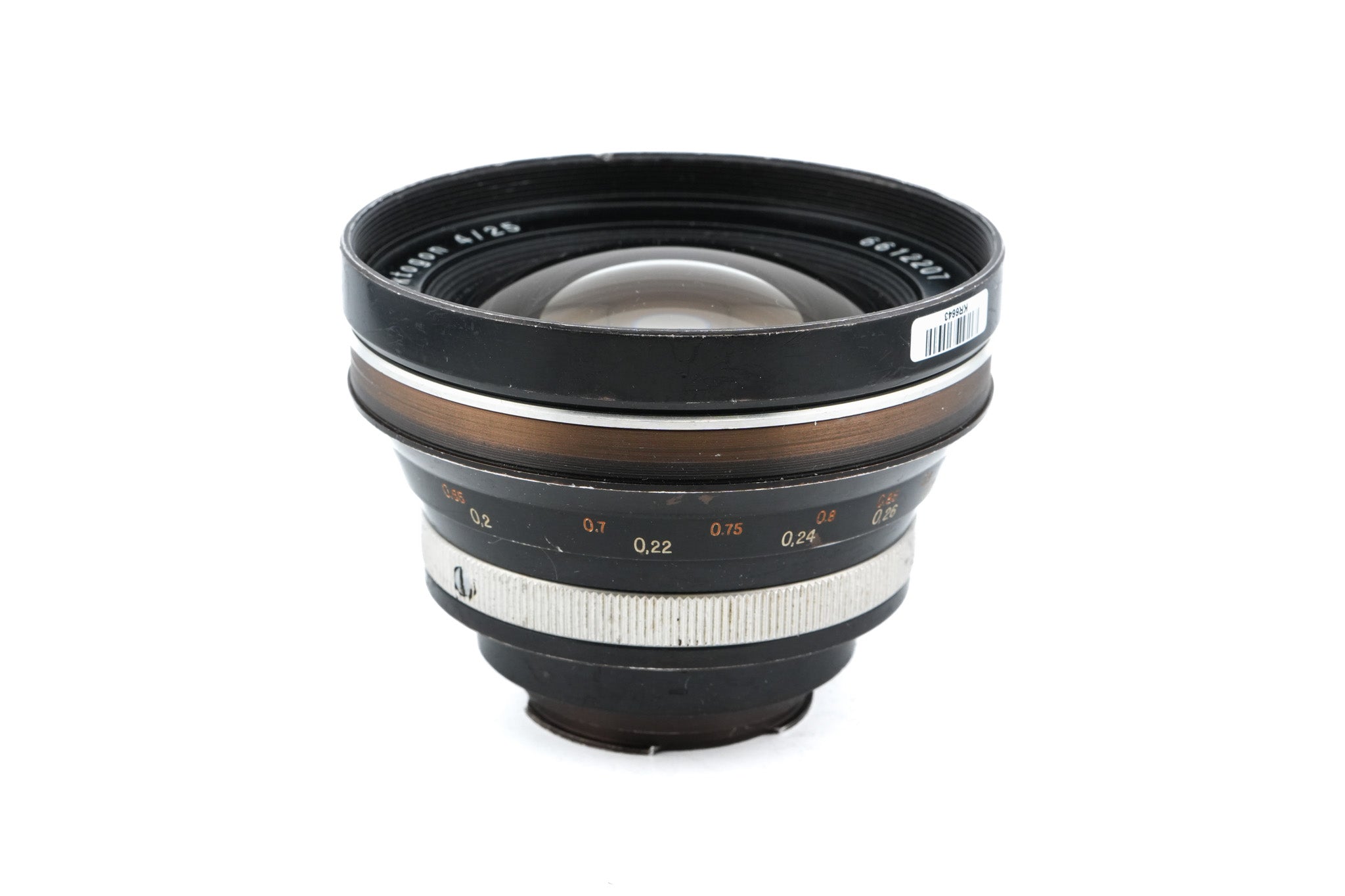 Carl Zeiss 25mm f4 Flektogon Jena