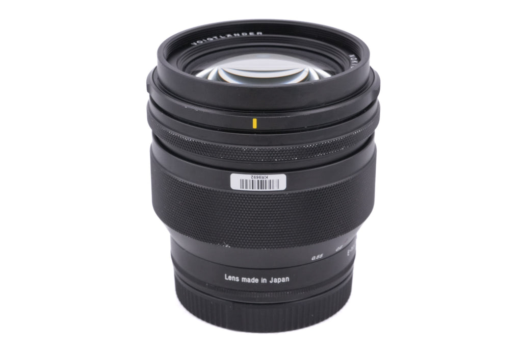 Voigtländer 75mm f1.5 Nokton Asph.