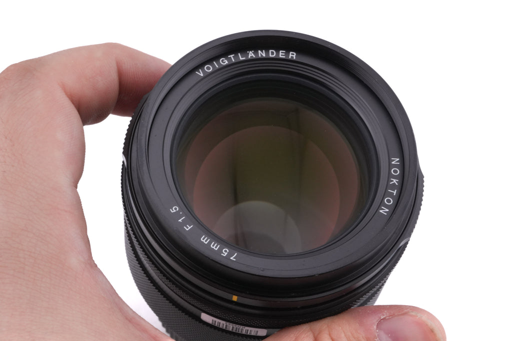 Voigtländer 75mm f1.5 Nokton Asph.